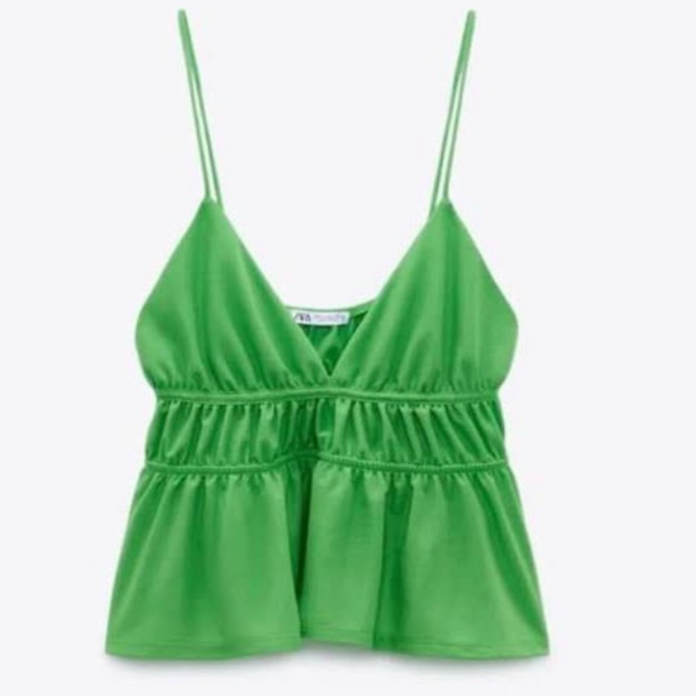 Zara Green Top